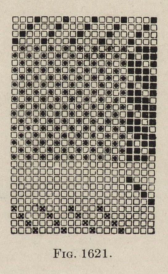 An illustration from A handbook of weaves, 1915, leaf 334