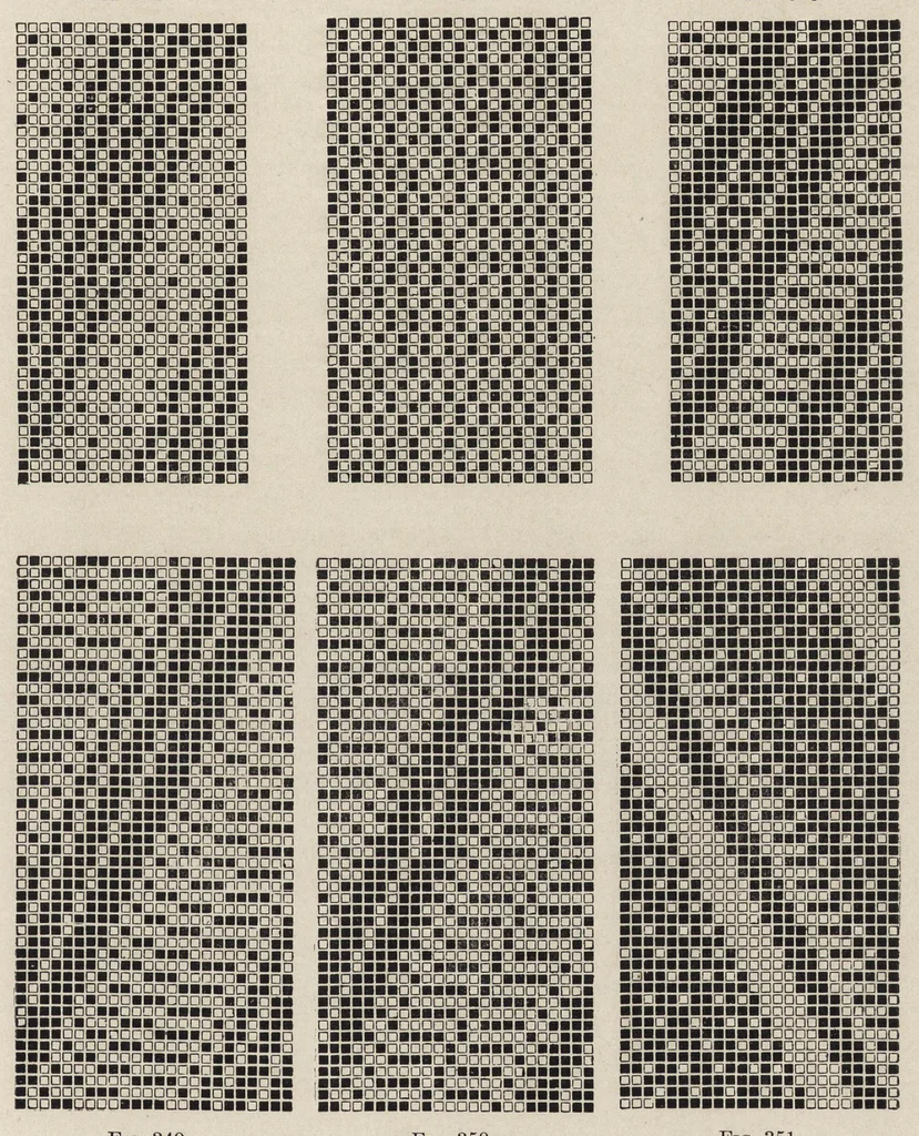 An illustration from A handbook of weaves, 1915, leaf 82
