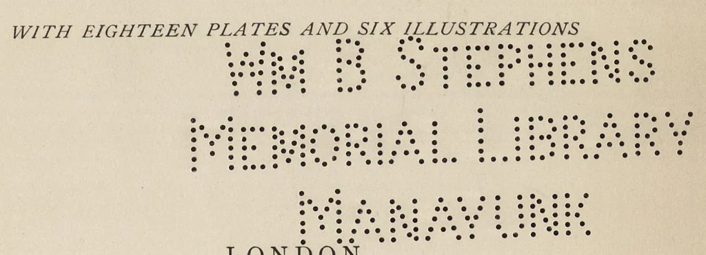 An illustration from Theory and practice of damask weaving, 1903, leaf 4