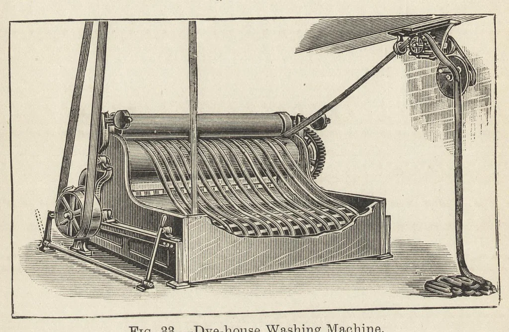 An illustration from The dyeing of cotton fabrics : a practical handbook for the dyer and student, 1901, leaf 255