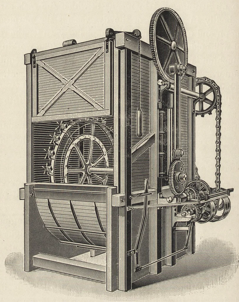 An illustration from The dyeing of cotton fabrics : a practical handbook for the dyer and student, 1901, leaf 73