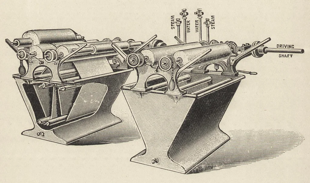 An illustration from The dyeing of cotton fabrics : a practical handbook for the dyer and student, 1901, leaf 83