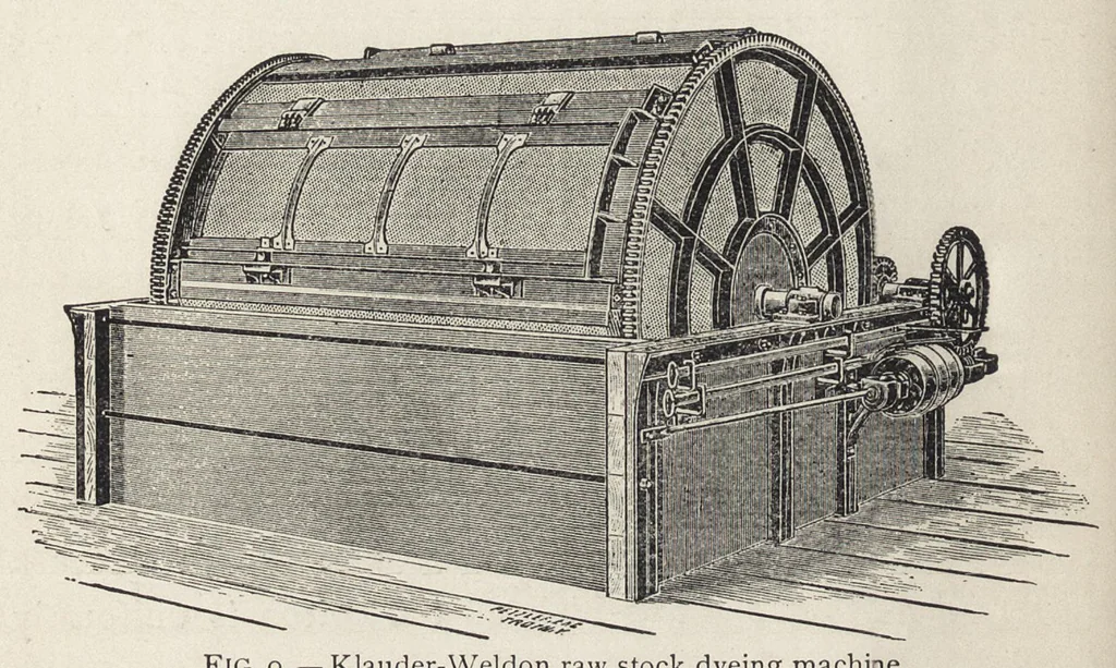 An illustration from Principles of dyeing, 1903, leaf 151
