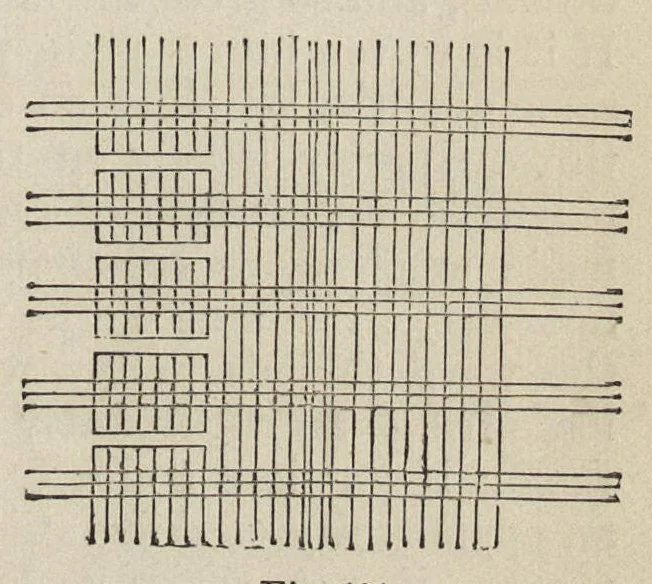 An illustration from Design in textile fabrics, 1885, leaf 242