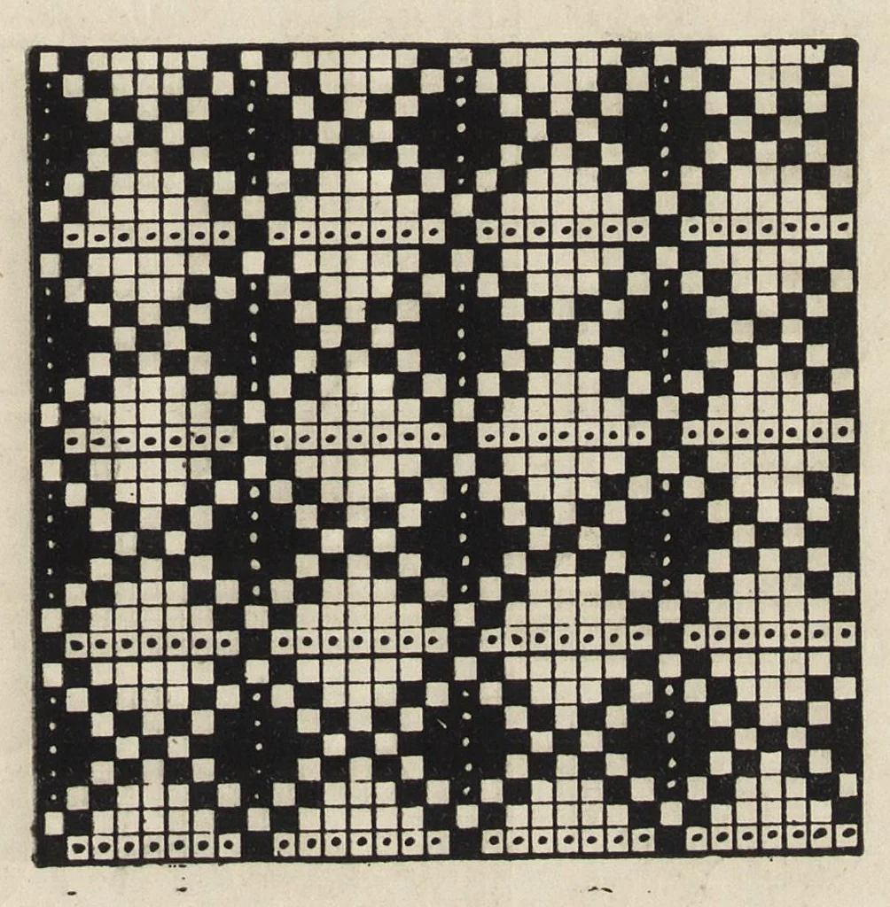 An illustration from Decorative and fancy textile fabrics : with designs and illustrations, 1898, leaf 200