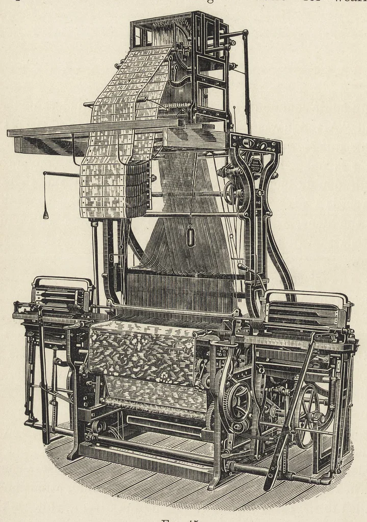An illustration from Decorative and fancy textile fabrics : with designs and illustrations, 1898, leaf 97