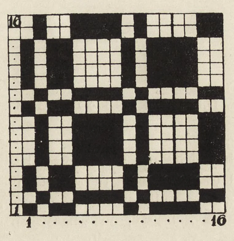 An illustration from Grammar of textile design, 1906, leaf 34