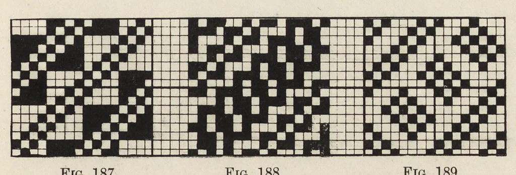 An illustration from Grammar of textile design, 1906, leaf 86