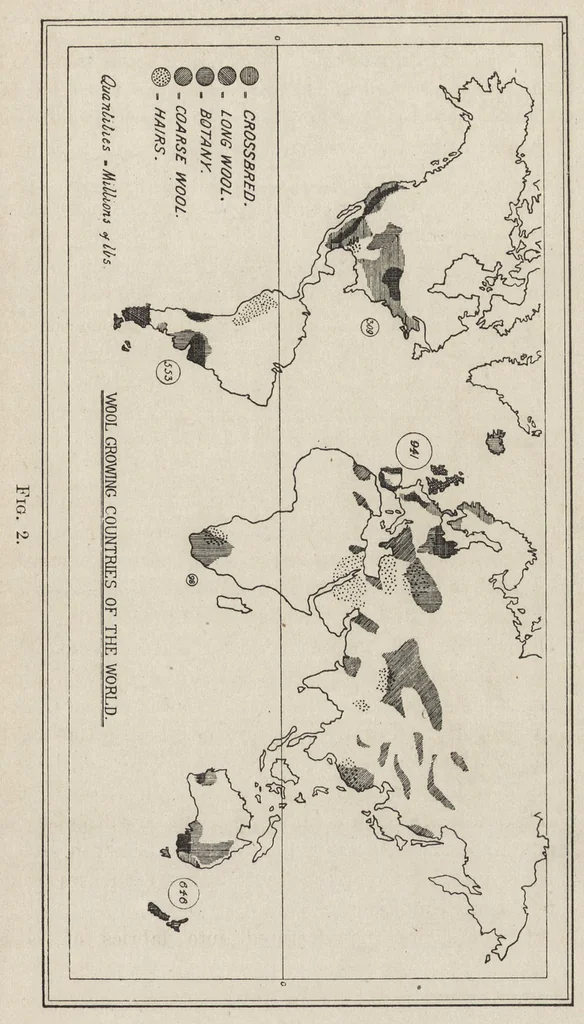 An illustration from Textiles, 1919, leaf 40