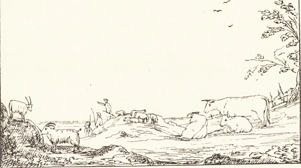 An illustration from The landscape and pastoral painters of Holland : Ruisdael, Hobbema, Cuijp, Potter, 1891, leaf 120