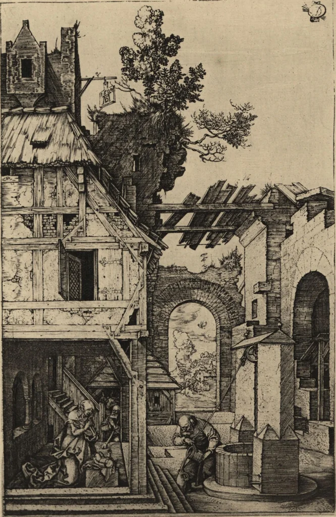 An illustration from The masters and master-pieces of engraving, 1894, leaf 128