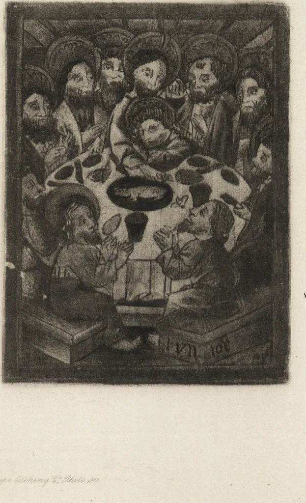 An illustration from A descriptive catalogue of early prints in the British museum German and Flemish schools, 1879, leaf 366
