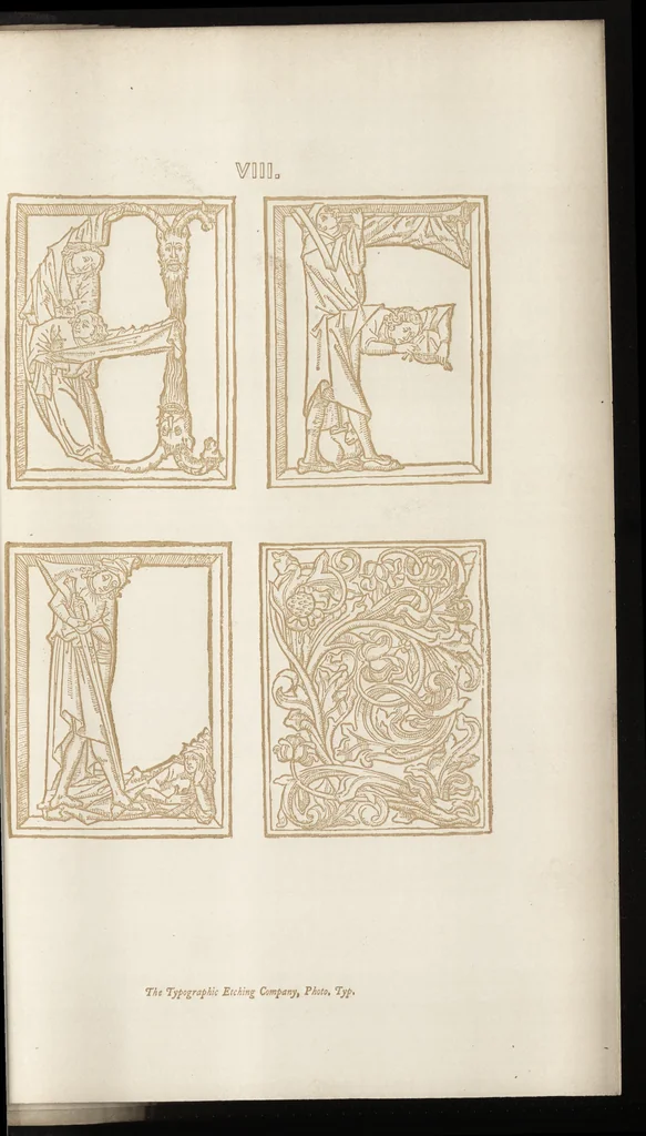 An illustration from A descriptive catalogue of early prints in the British museum German and Flemish schools, 1879, leaf 378