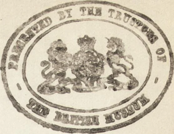 An illustration from A descriptive catalogue of early prints in the British museum German and Flemish schools, 1879, leaf 8