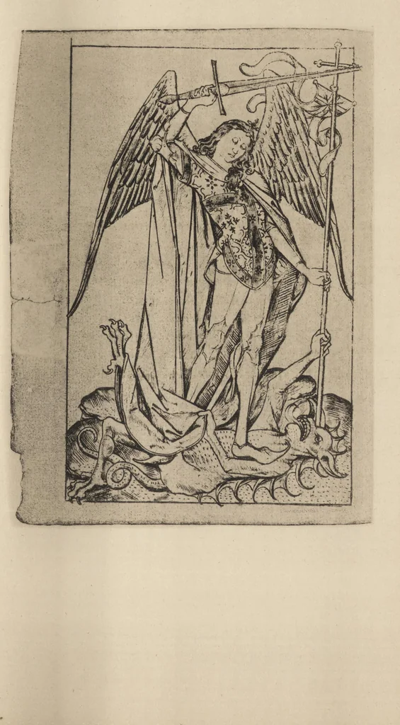 An illustration from A descriptive catalogue of early prints in the British museum German and Flemish schools, 1879, leaf 520