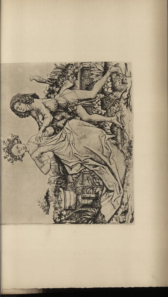 An illustration from A descriptive catalogue of early prints in the British museum German and Flemish schools, 1879, leaf 522