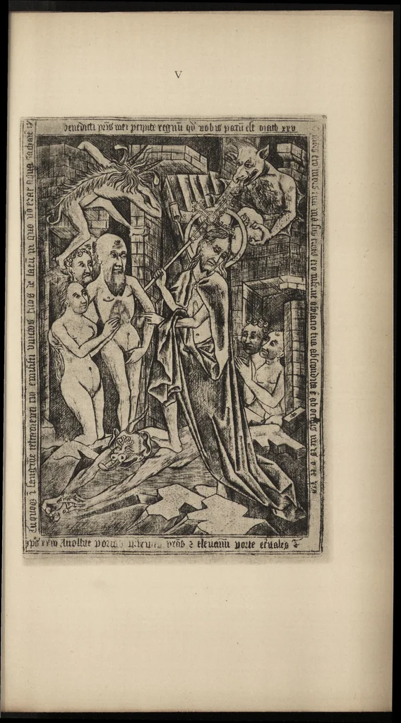An illustration from A descriptive catalogue of early prints in the British museum German and Flemish schools, 1879, leaf 524