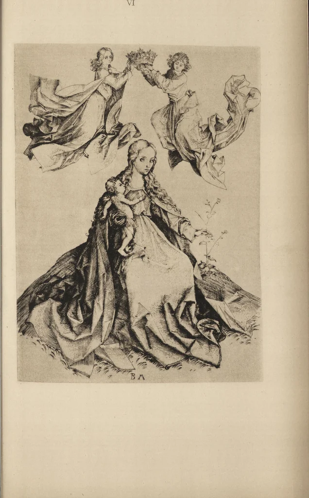 An illustration from A descriptive catalogue of early prints in the British museum German and Flemish schools, 1879, leaf 526