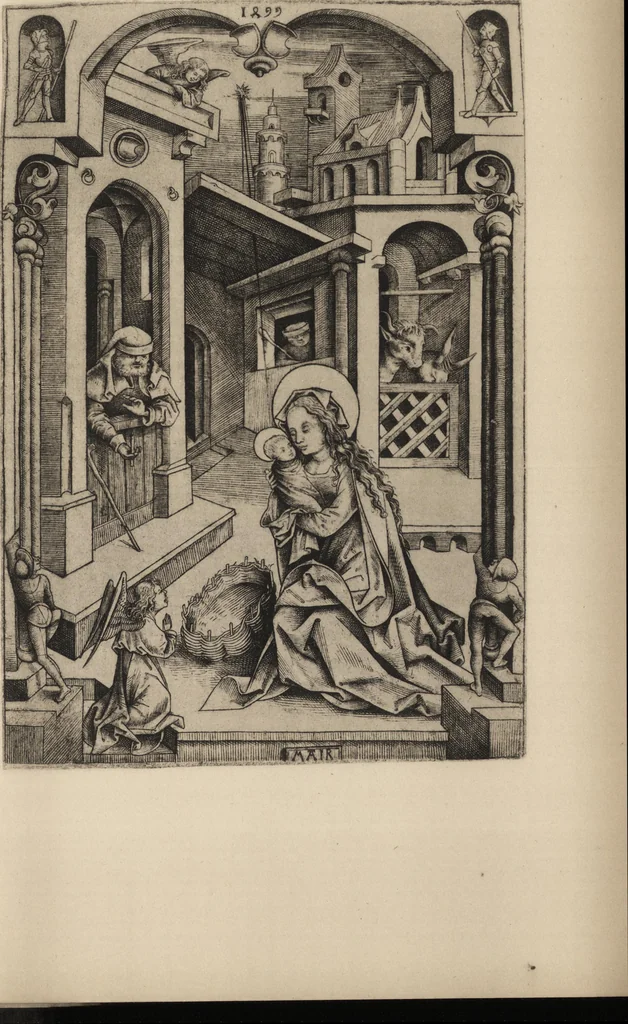 An illustration from A descriptive catalogue of early prints in the British museum German and Flemish schools, 1879, leaf 532