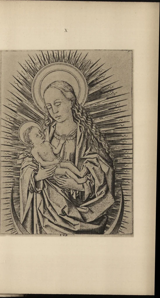 An illustration from A descriptive catalogue of early prints in the British museum German and Flemish schools, 1879, leaf 534