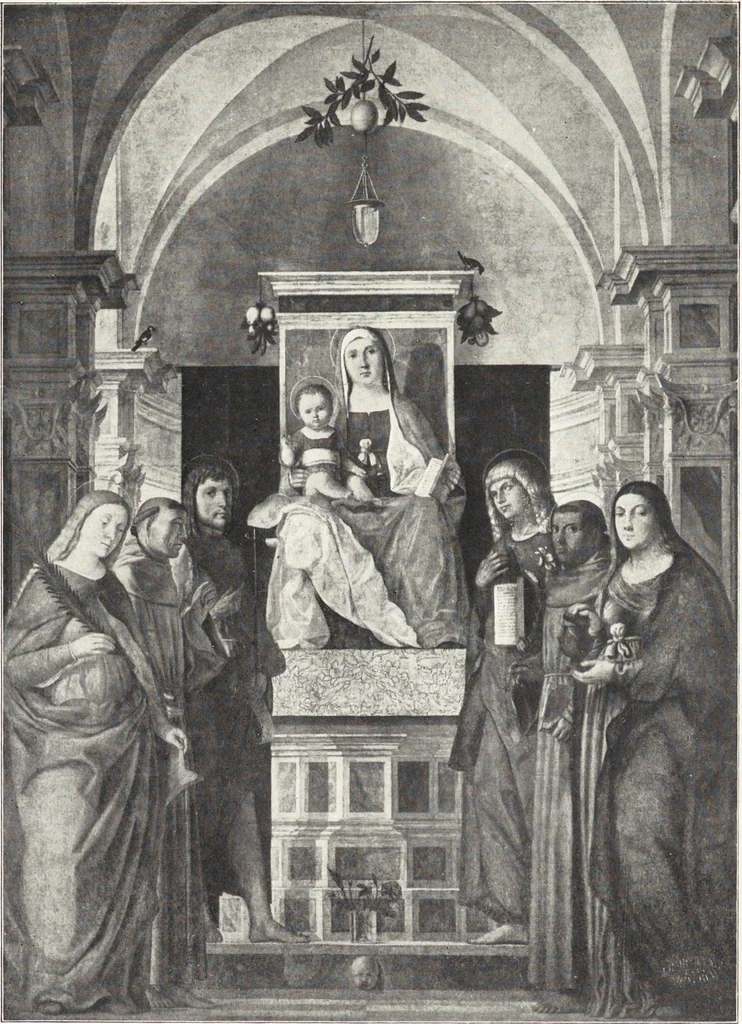 An illustration from The study and criticism of Italian art, 1916, leaf 189