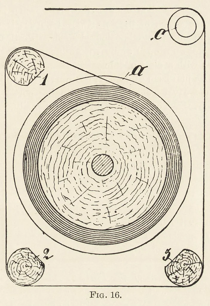 An illustration from Faults in the manufacture of woollen goods and their prevention, 1903, leaf 70