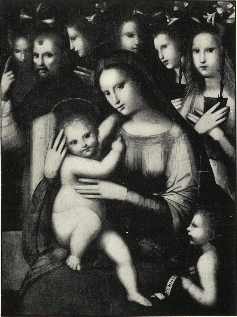 An illustration from The study and criticism of Italian art : second series, 1902, leaf 104