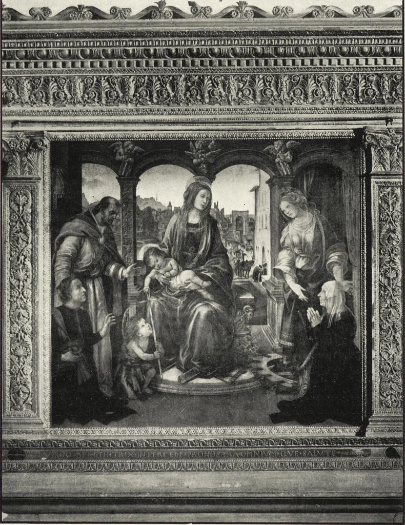 An illustration from The study and criticism of Italian art : second series, 1902, leaf 178