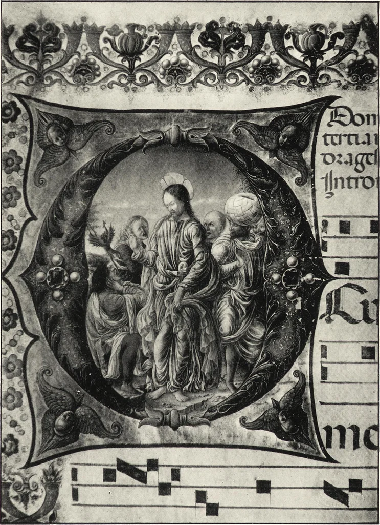 An illustration from The study and criticism of Italian art : second series, 1902, leaf 204