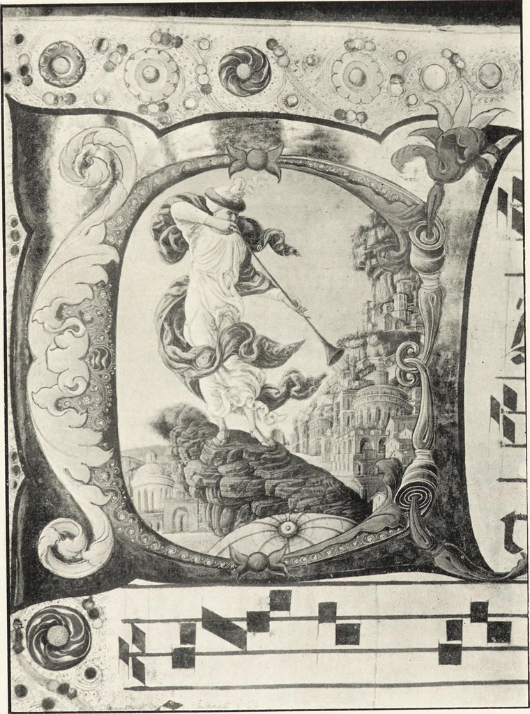 An illustration from The study and criticism of Italian art : second series, 1902, leaf 208