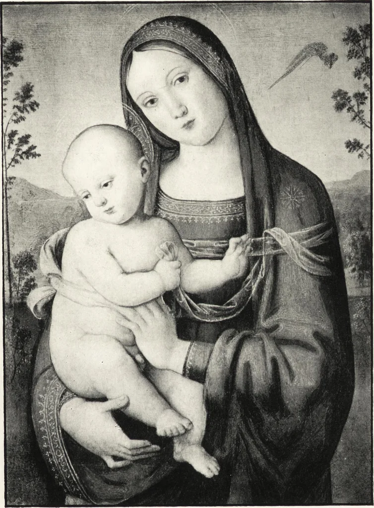 An illustration from The study and criticism of Italian art : second series, 1902, leaf 34