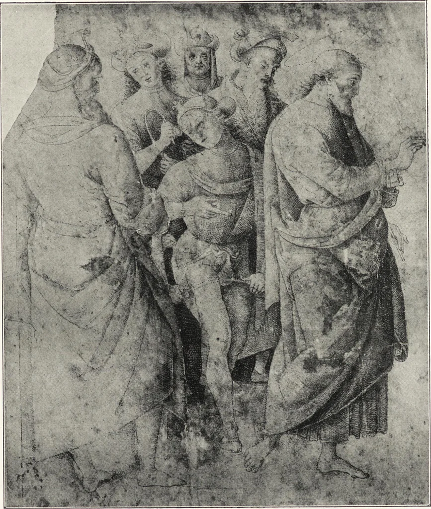 An illustration from The study and criticism of Italian art : second series, 1902, leaf 38
