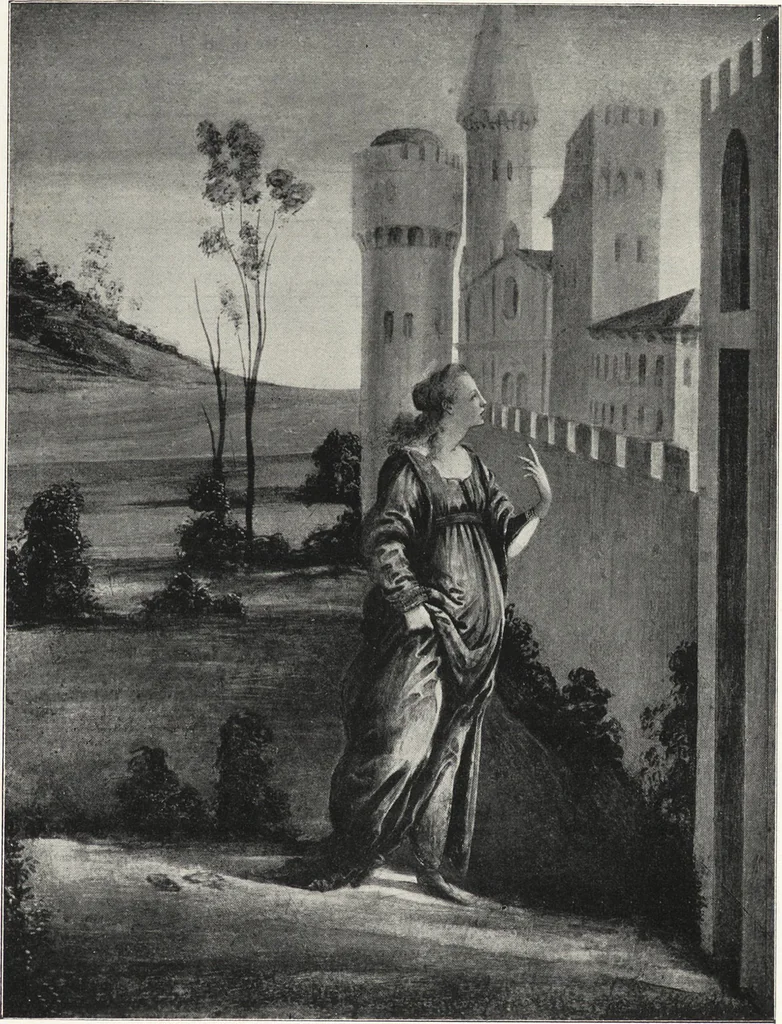 An illustration from The study and criticism of Italian art, 1903, leaf 100