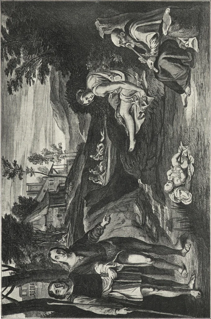 An illustration from The study and criticism of Italian art, 1903, leaf 136