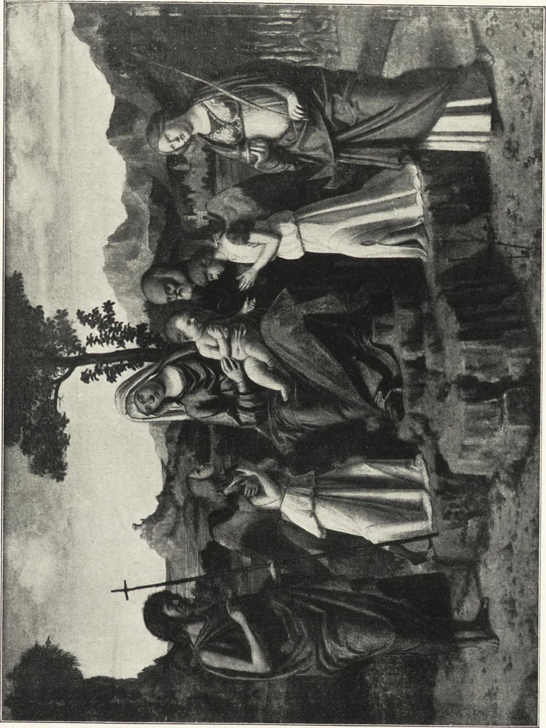 An illustration from The study and criticism of Italian art, 1903, leaf 186