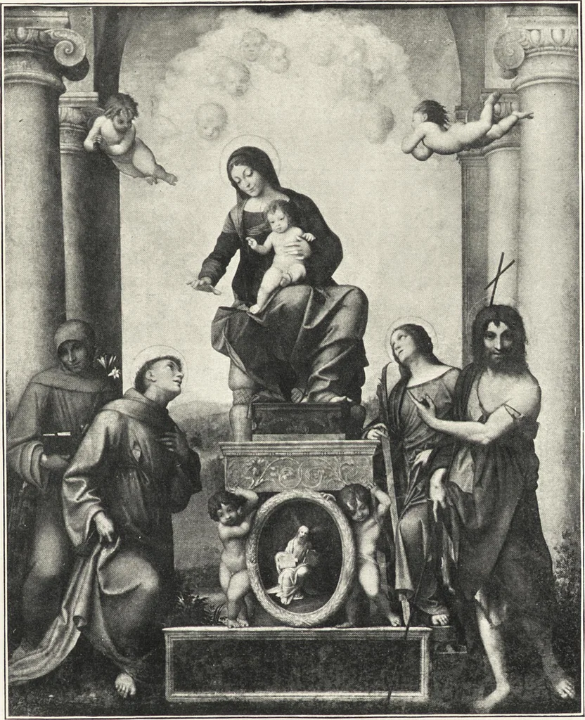An illustration from The study and criticism of Italian art, 1903, leaf 68