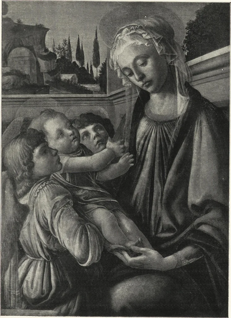 An illustration from The study and criticism of Italian art, 1903, leaf 74