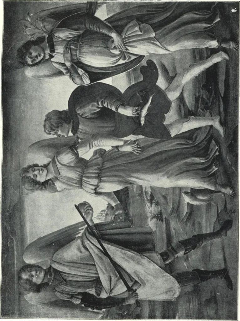 An illustration from The study and criticism of Italian art, 1903, leaf 82