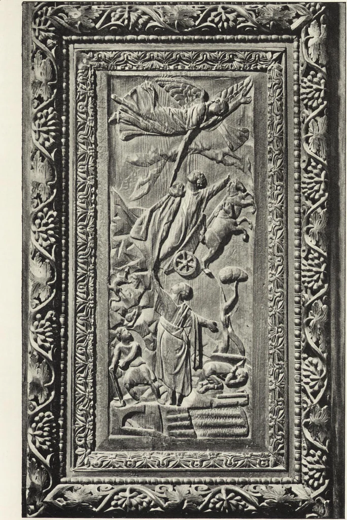 An illustration from A history of painting in Italy : Umbria, Florence and Siena from the second to the sixteenth century, 1903, leaf 110