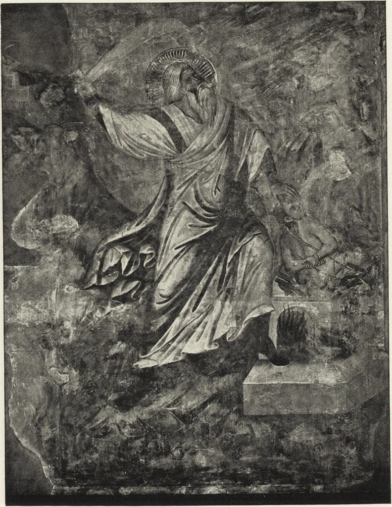 An illustration from A history of painting in Italy : Umbria, Florence and Siena from the second to the sixteenth century, 1903, leaf 194
