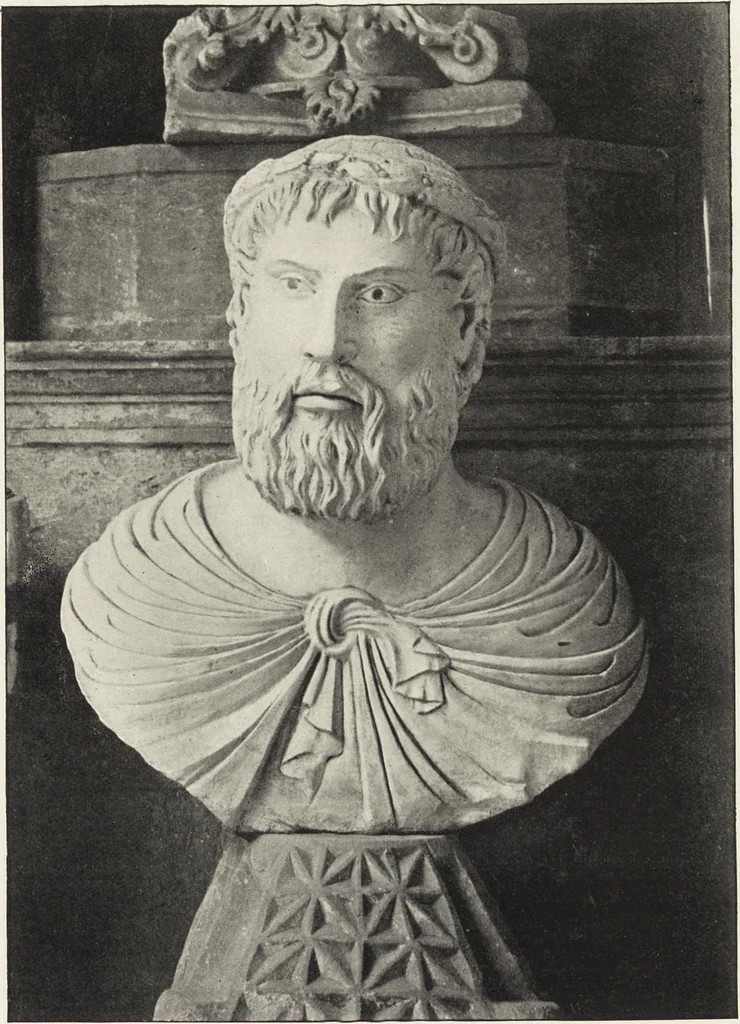 An illustration from A history of painting in Italy : Umbria, Florence and Siena from the second to the sixteenth century, 1903, leaf 214