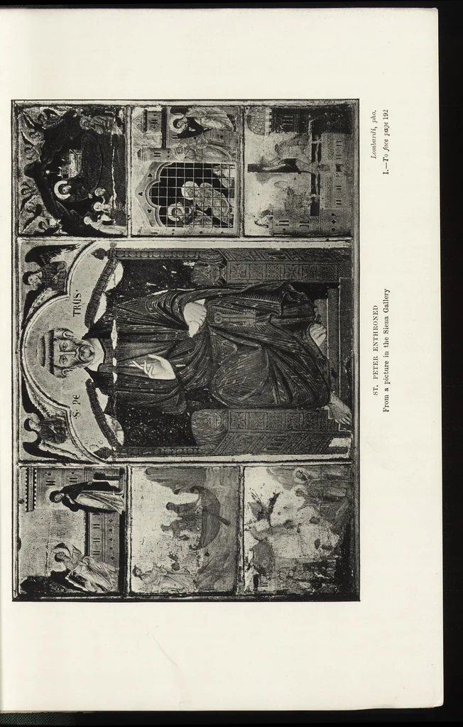 An illustration from A history of painting in Italy : Umbria, Florence and Siena from the second to the sixteenth century, 1903, leaf 322