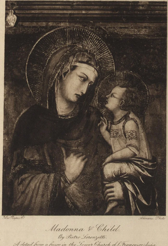 An illustration from A history of painting in Italy : Umbria, Florence and Siena from the second to the sixteenth century, 1903, leaf 11