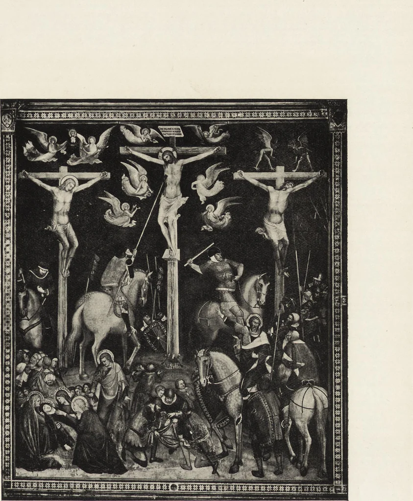 An illustration from A history of painting in Italy : Umbria, Florence and Siena from the second to the sixteenth century, 1903, leaf 128