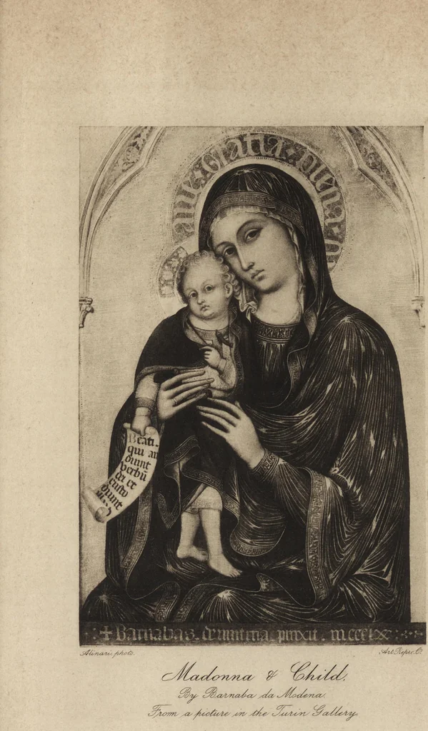An illustration from A history of painting in Italy : Umbria, Florence and Siena from the second to the sixteenth century, 1903, leaf 292