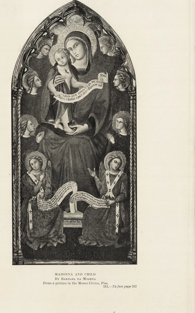 An illustration from A history of painting in Italy : Umbria, Florence and Siena from the second to the sixteenth century, 1903, leaf 296