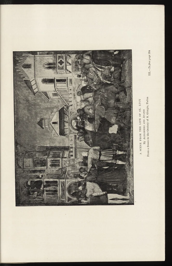 An illustration from A history of painting in Italy : Umbria, Florence and Siena from the second to the sixteenth century, 1903, leaf 324