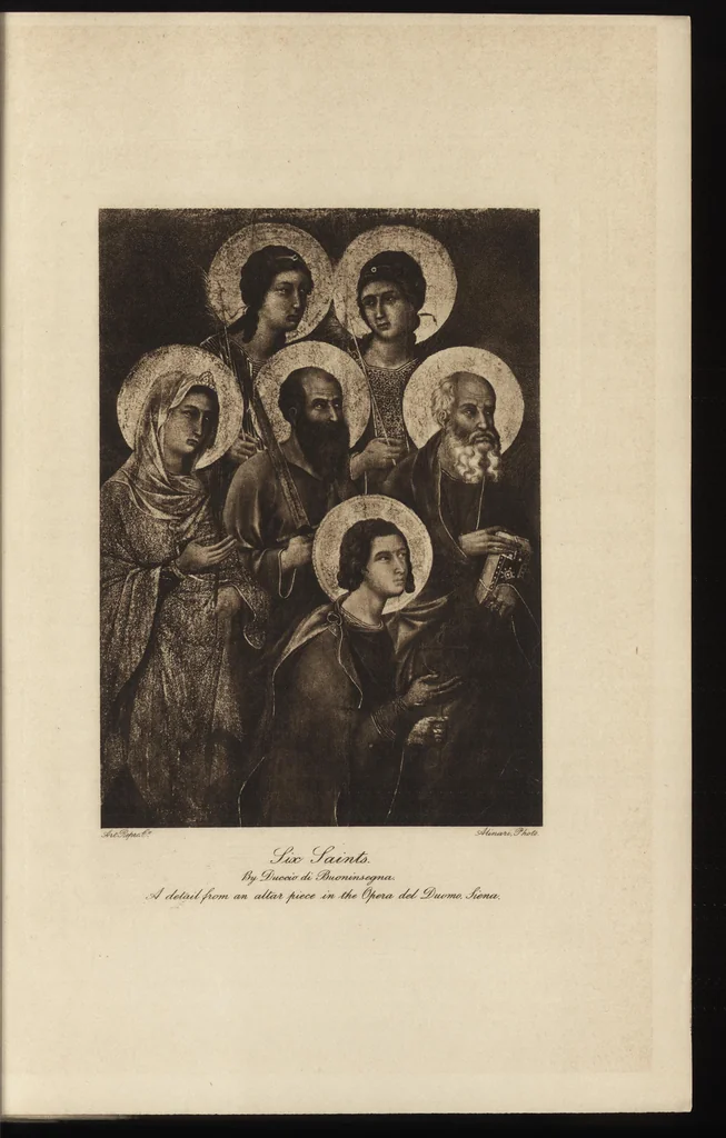 An illustration from A history of painting in Italy : Umbria, Florence and Siena from the second to the sixteenth century, 1903, leaf 34