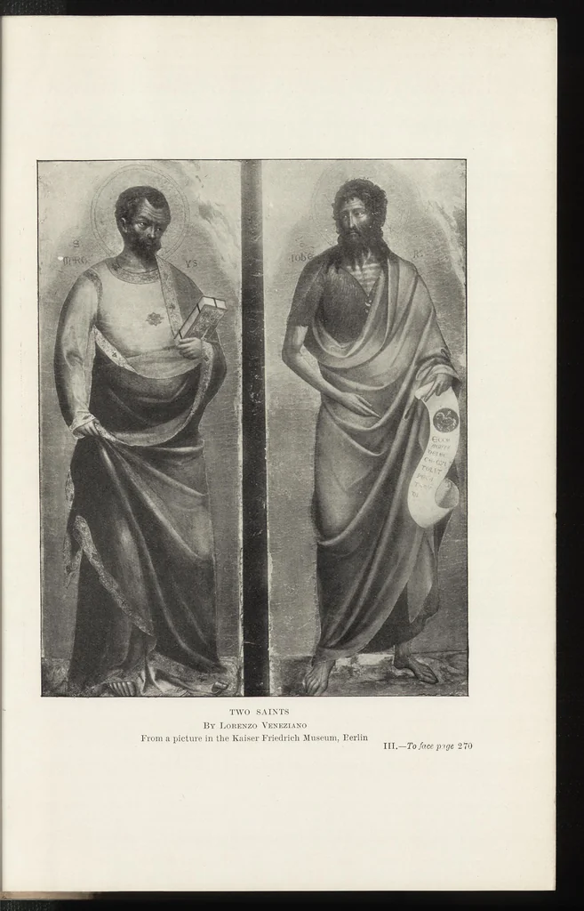 An illustration from A history of painting in Italy : Umbria, Florence and Siena from the second to the sixteenth century, 1903, leaf 364