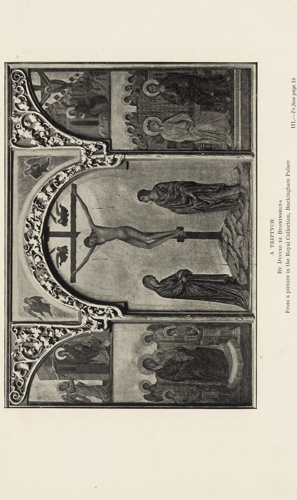 An illustration from A history of painting in Italy : Umbria, Florence and Siena from the second to the sixteenth century, 1903, leaf 42